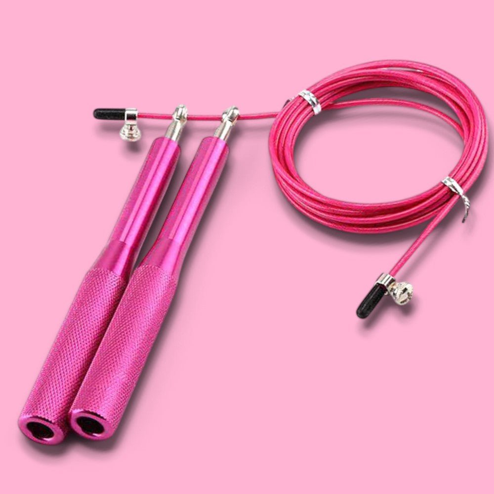 Corde à Sauter - SpeedJump™ - Rose - Mes Accessoires Fitness