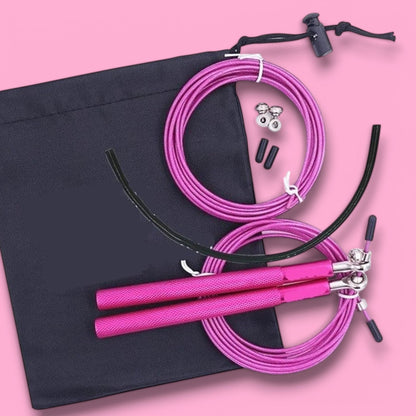 Corde à Sauter - SpeedJump™ - Rose - Mes Accessoires Fitness