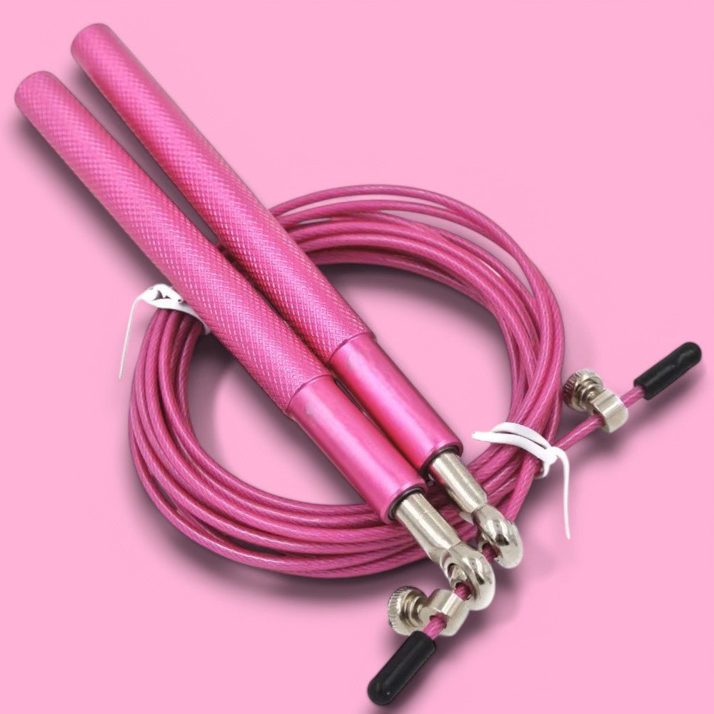 Corde à Sauter - SpeedJump™ - Rose - Mes Accessoires Fitness