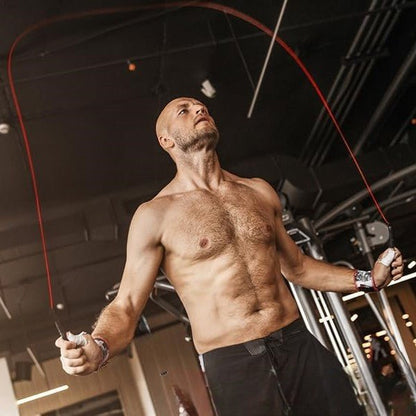 Corde à Sauter - SpeedJump™ - Rouge - Mes Accessoires Fitness