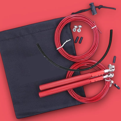 Corde à Sauter - SpeedJump™ - Rouge - Mes Accessoires Fitness