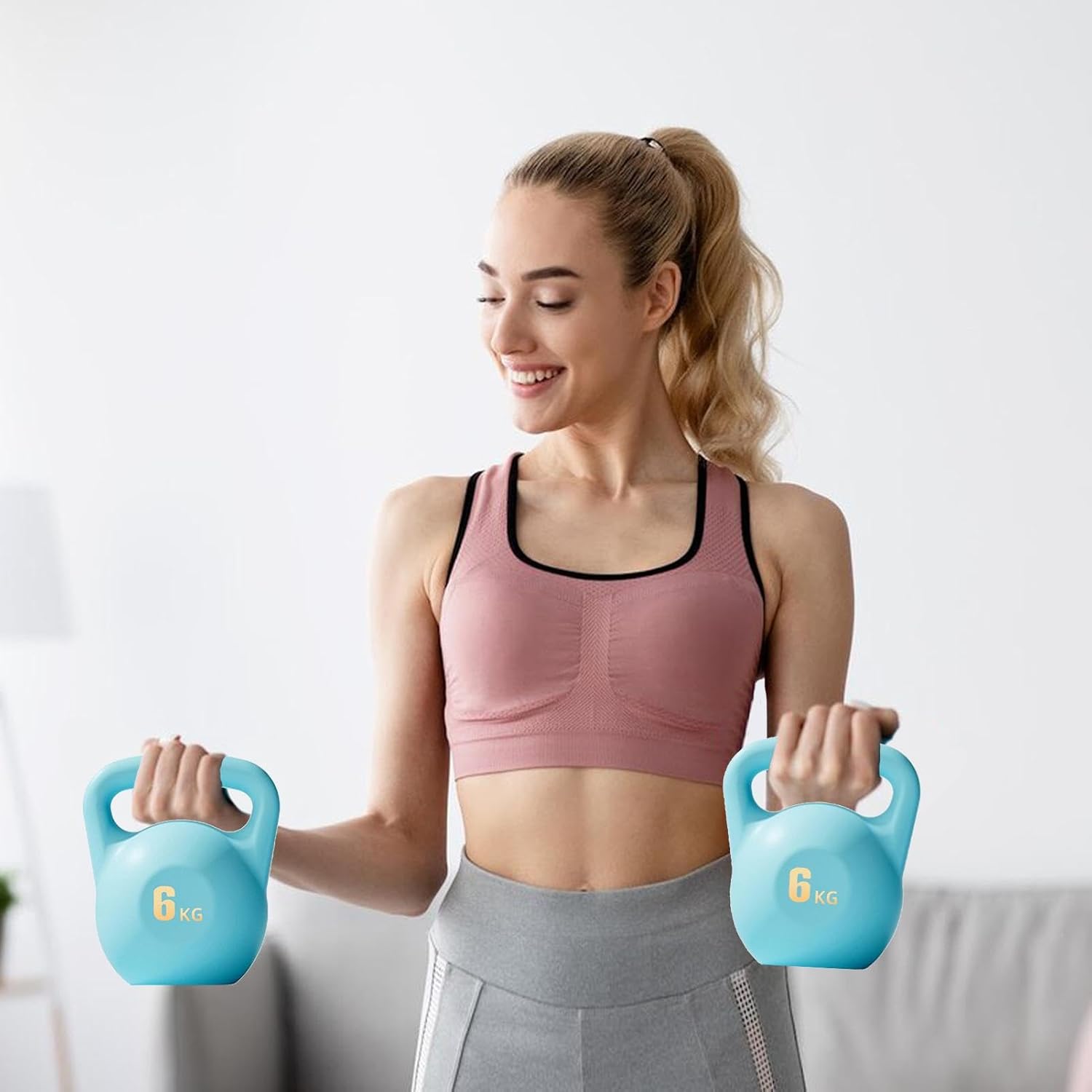 Kettlebell Souple - SoftKettle™ - Bleu - Mes Accessoires Fitness