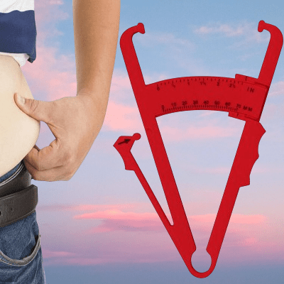 Mesure graisse pince - FatLossTester™ - Rouge - Mes Accessoires Fitness