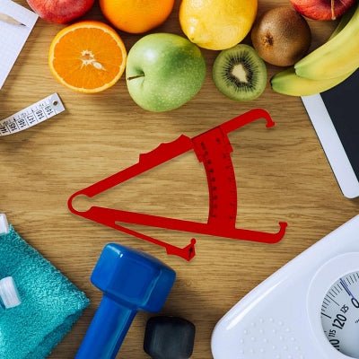 Mesure graisse pince - FatLossTester™ - Rouge - Mes Accessoires Fitness