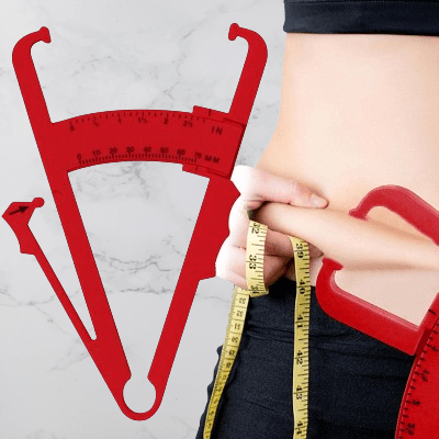 Mesure graisse pince - FatLossTester™ - Rouge - Mes Accessoires Fitness