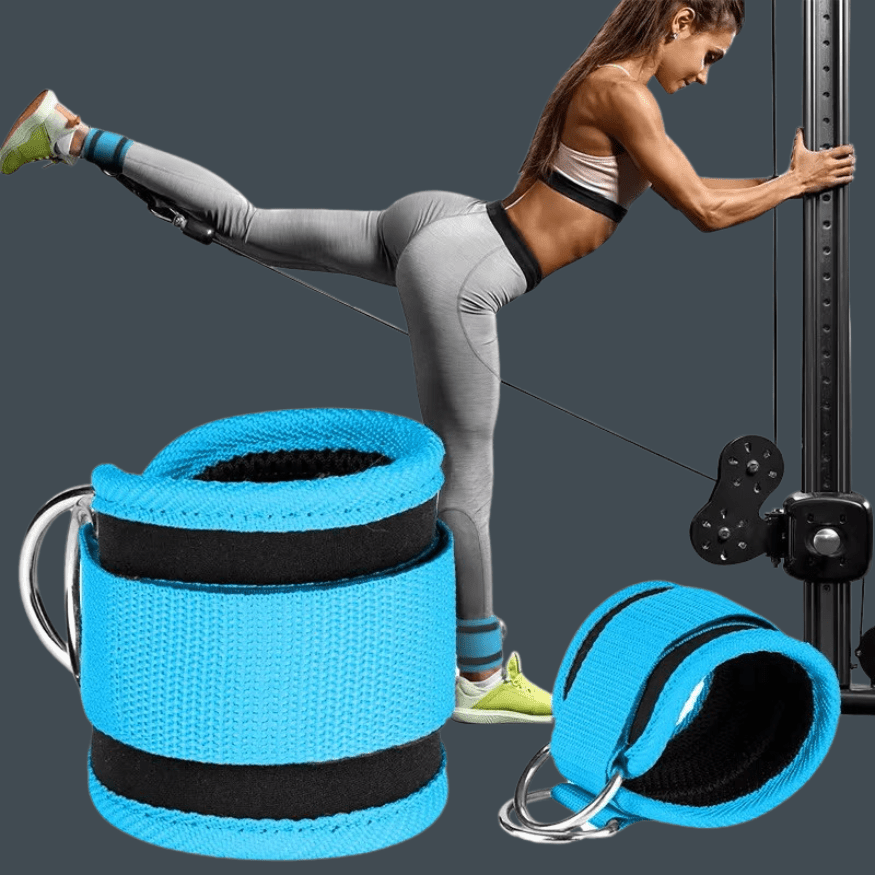 Sangle de Cheville - AnkleFit™ - Bleu - Mes Accessoires Fitness