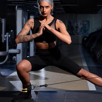 Sangle de Cheville - AnkleFit™ - Noir - Mes Accessoires Fitness